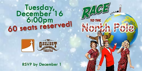 Immanuel @ The Gaslight Theatre: Race to the North Pole