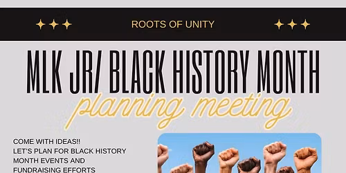 Roots of Unity Planning Meating