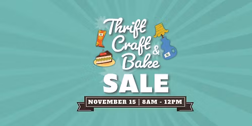 Thrift, Craft & Bake Sale