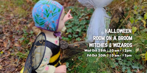 Little Wilds Halloween \u2013 Room on a Broom: Witches & Wizards \ud83e\uddd9\ud83e\uddf9