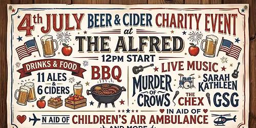 Real ale and cider charity event