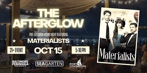 The Afterglow: Materialists