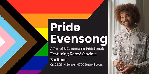 Recital and Evensong in Commemoration of Pride Month