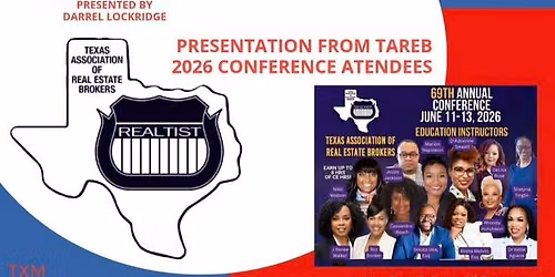 Tyler Area Board of Black Realtist Monthly Membership Meeting Lunch and Learn
