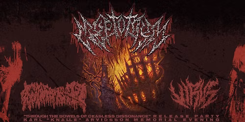 CRYPTORIUM- releaseparty, support IMMERITS & Virus