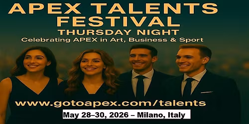 The Rising Stars Thursday Night in Milano, Italy