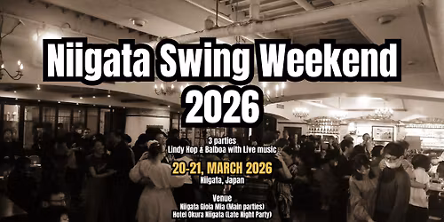 Niigata Swing Weekend 2026