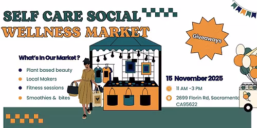The Self-Care Social | Pop-Up Market
