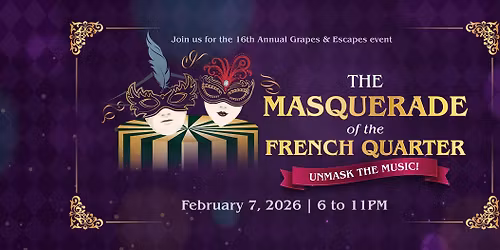 Grapes & Escapes: A Night to Celebrate & Support the Springfield Symphony Orchestra!