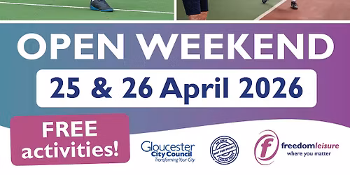 Open Weekend - FREE activities!