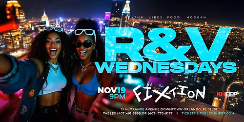 Rhythm & Vibe (R&V) Wednesdays