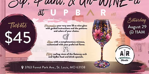 Rooftop Wine Glass Painting & Mimosa Party