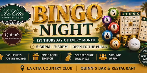 SCEE- Nightlife Presents BINGO night at La Cita