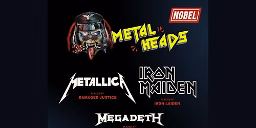 Iron Laiden, Damaged Justice & Megadeath @ Nobel Leiden
