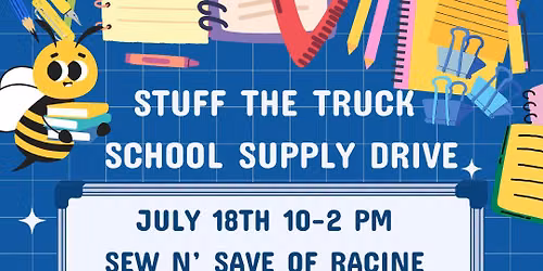 School Supply Drive with Madi Long June 15 - August 3, 2026