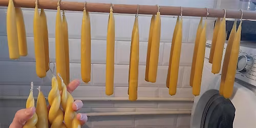 Candle making with Historia Normannis