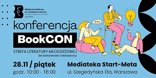 KONFERENCJA | BookCON \u2013 strefa literatury m\u0142odzie\u017cowej