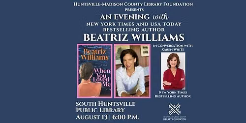 An Evening with Beatriz Williams