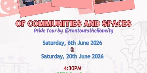 \u201cOf Communities and Spaces\u201d Pride (LGBTQ+) Tour [Saturday, 20th June 2026]