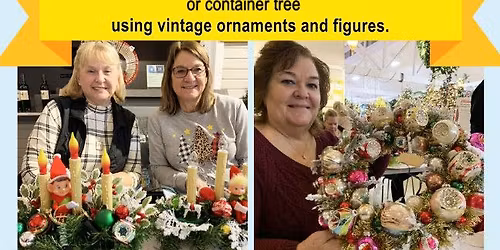 Vintage Christmas Workshop Sturtevant Store