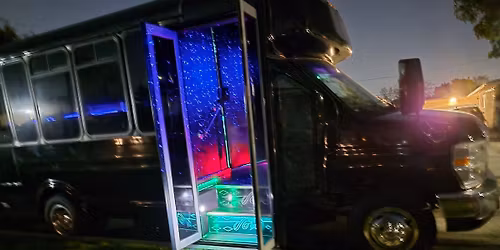 Party on wheels. 