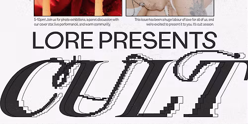 Lore 003: The Cult Issue