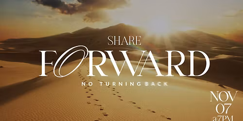 SHARE Forward: No Turning Back Women's Event