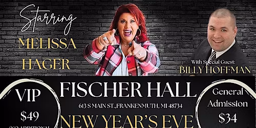 The Dirty Secrets Comedy Show -New Year\u2019s Eve at Fischer Hall