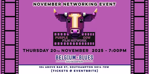 November Networking Event for Filmmakers, Actors and Creatives \u2013 Purple Cow
