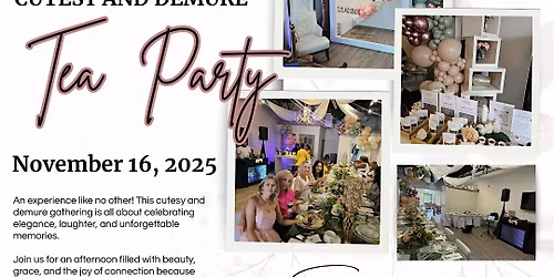 Cutesy and Demure Star Tea Party \u2728
