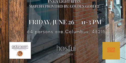 hosful collective x Ardorkeen Sip-n-Shop