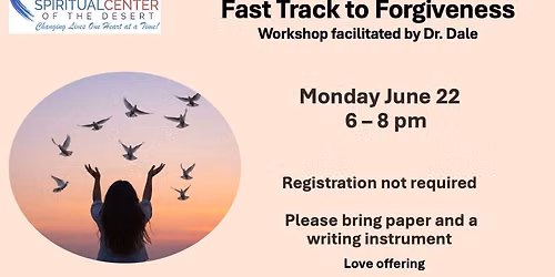 Fast Track to Forgiveness