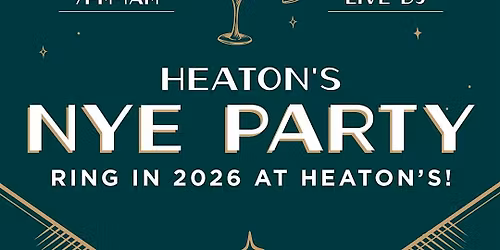 Ring in 2026 Oceanside at Heaton's Vero Beach!!!!