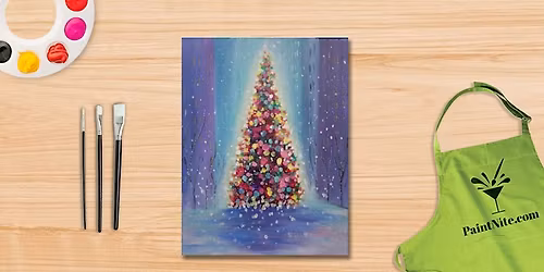 Paint Nite: Christmas in the City