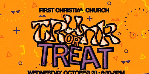 Trunk or Treat at First Christian Church