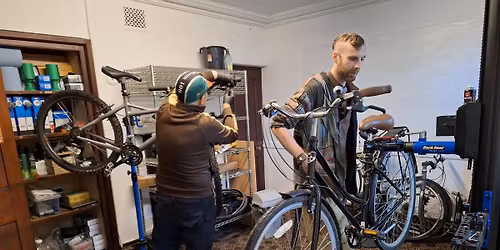 Bike repair workshop