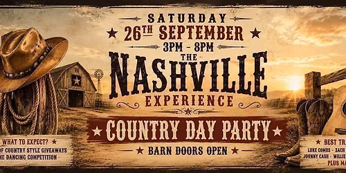FLEET:\ud83e\udd20 The Nashville Experience \u2013 Country Day Party Edition (September)