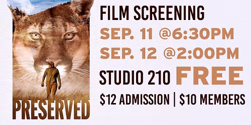 Preserved - Film Screening