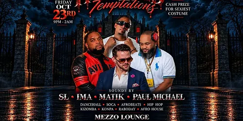 Haunted Temptations-Pre Halloween Bash