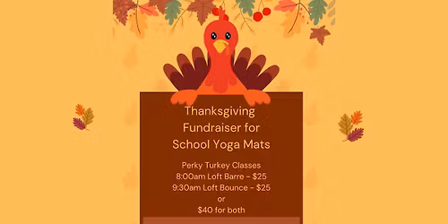 Loft Perky Turkey Thanksgiving Day Classes