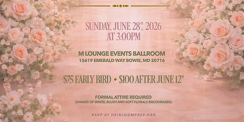 1st Annual Cotillion: A Legacy in Bloom