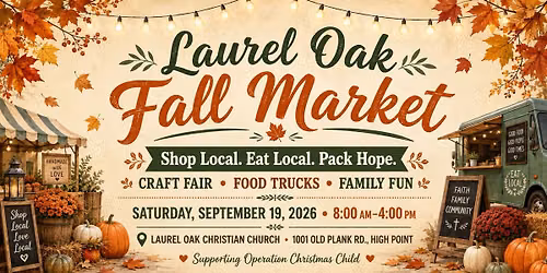 Laurel Oak Fall Market