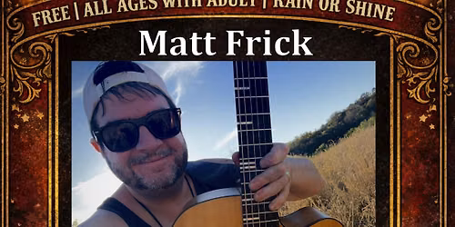 Matt Frick LIVE | Cage Brewing, St. Petersburg, FL