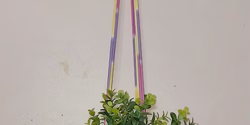 Beginner Friendly Macram\u00e9 Plant Hanger workshop!