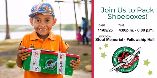 Operation Christmas Child Packing Party!