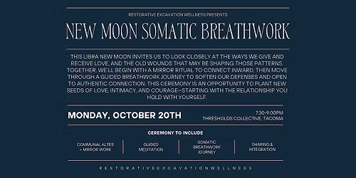 New Moon Somatic Breathwork: Mirrors of the Heart