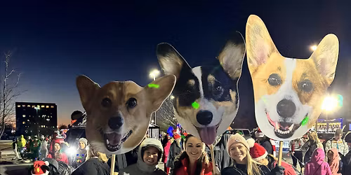 2025 NWA Corgi Downtown Bentonville Christmas Parade Group Walk