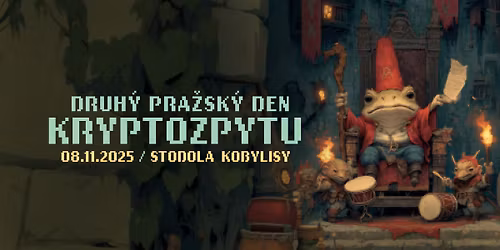 Druh\u00fd pra\u017esk\u00fd den Kryptozpytu