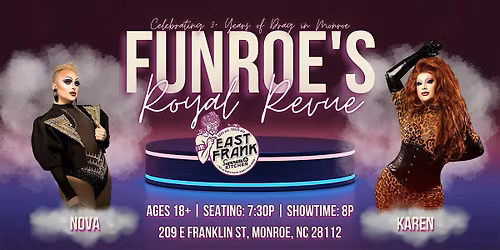 December DRAG Bingo Royal Review at East Frank!