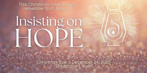 Candlelight and Communion Christmas Eve Worship